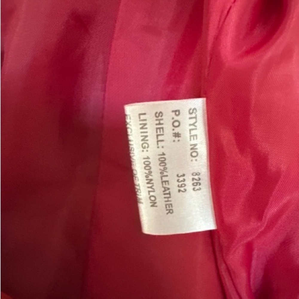 Vintage Leather Geometric Patchwork Jacket - image 4